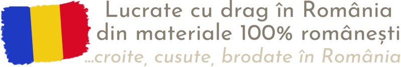 lucrate, croite, cusute, brodate in Romania