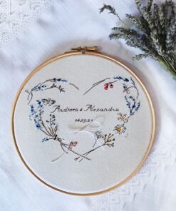 Gherghef decorativ "Flower heart"